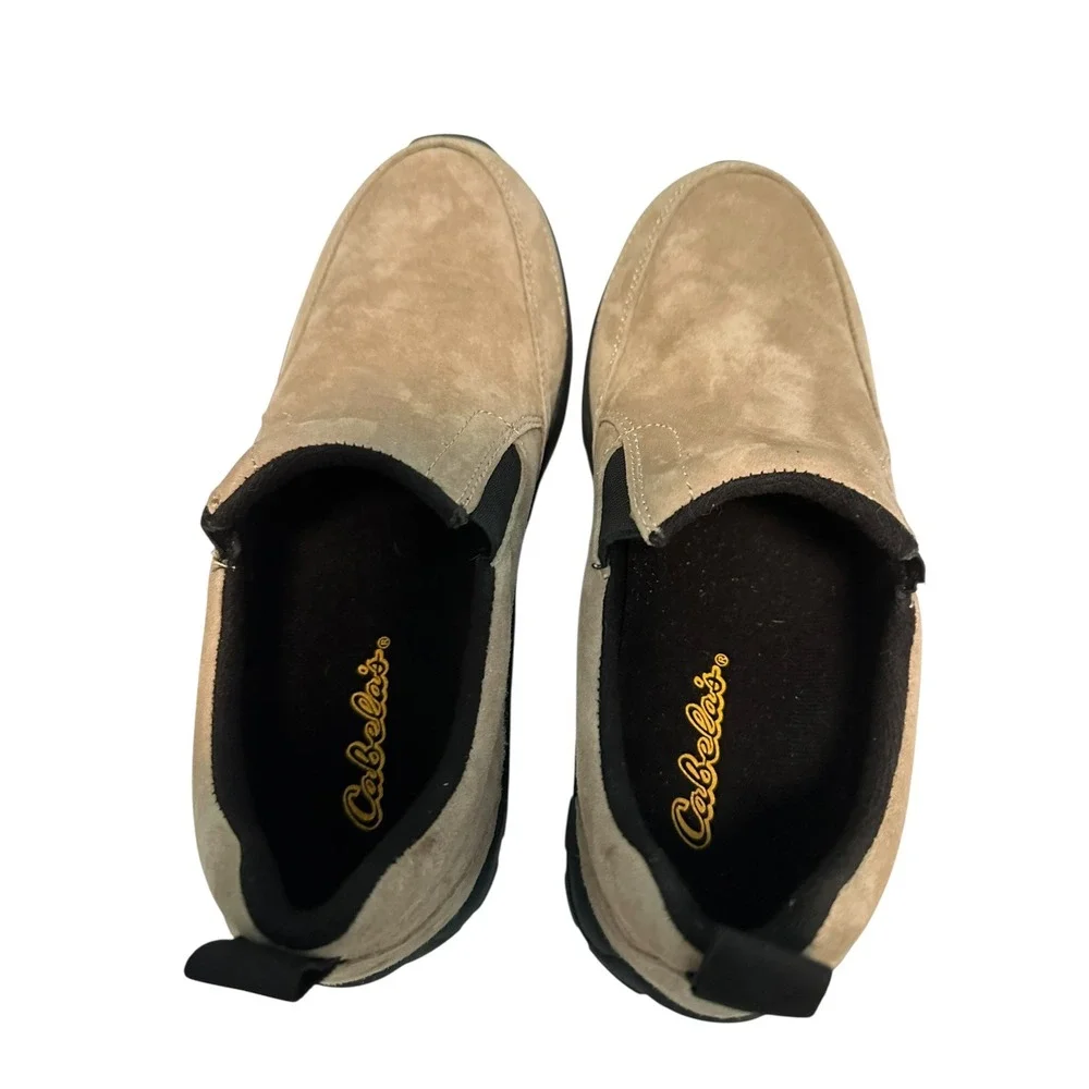 Cabela's Women's Suede Leather Slip On Loafers Comfort Casual Shoes‎